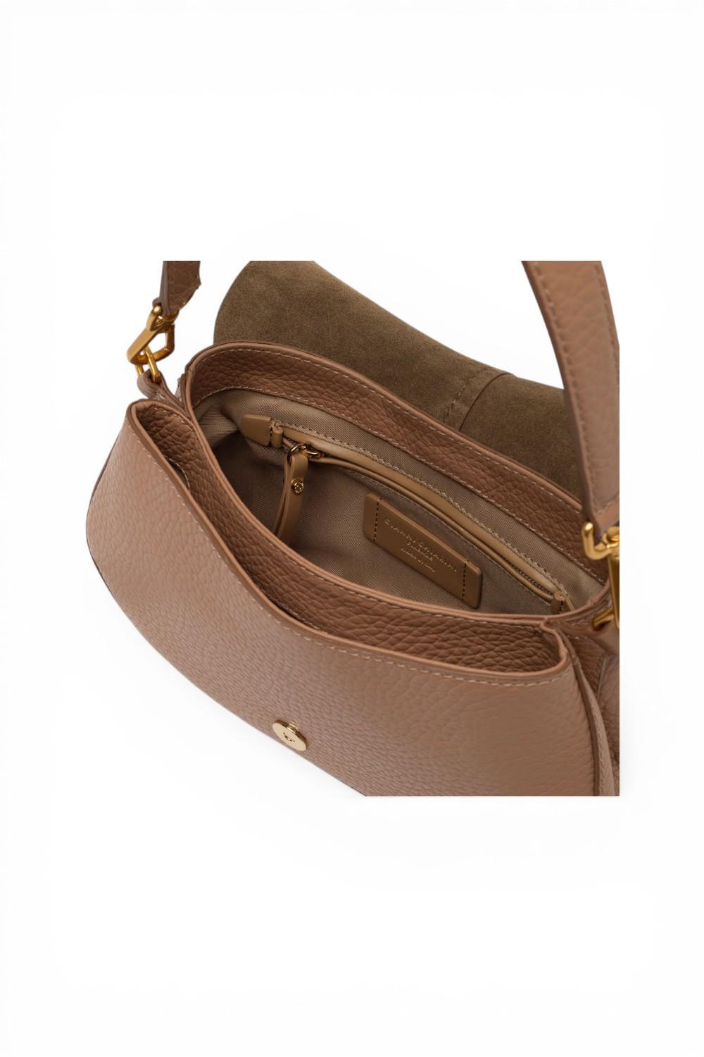 Borsa Helena Round Clay Naturale Gianni Chiarini<BR/> 