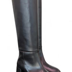 Stivale nappa nera T50 grosso Bianca Di<BR/> 