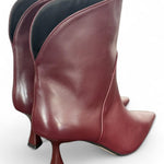 Stivaletto pelle bordeaux Isabelle Paris<BR/> 