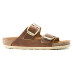 Ciabatta Arizona Big Buckle cognac oil leather Birkenstock 1011073 