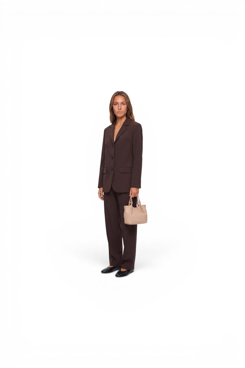 Borsa Dua piccola Pink Salt Naturale Gianni Chiarini<BR/> 