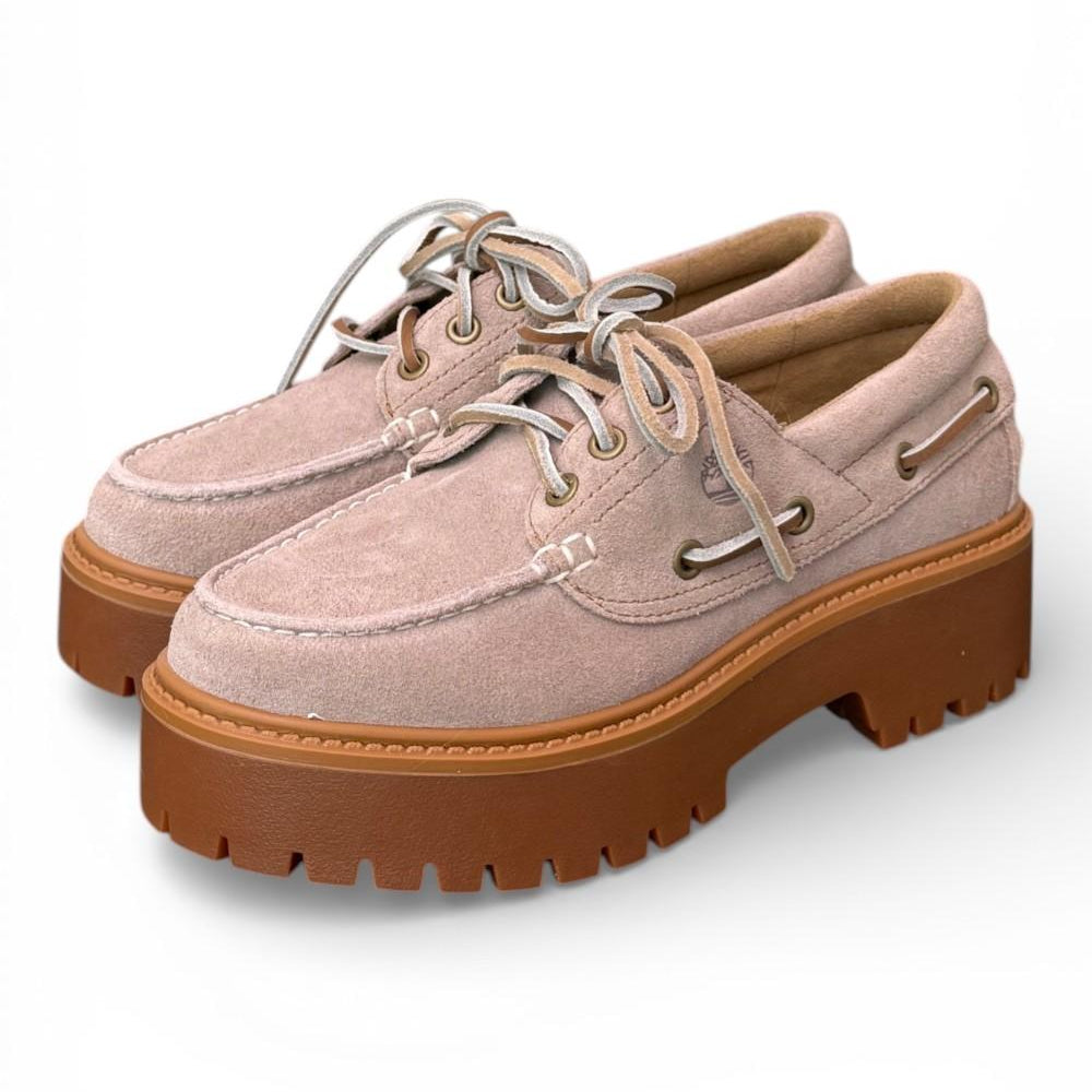 Allacciato Barca STONE STREET BOAT  light purple Timberland 