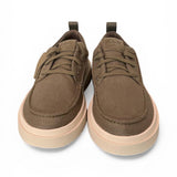 Scarpa uomo Polden Moc tela fango Clarks<BR/> 