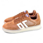 Sneaker uomo Boston Back 70 cuoio bianca 