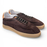 Sneaker uomo Soldini 80 Akira suede brown taffy<BR/> 