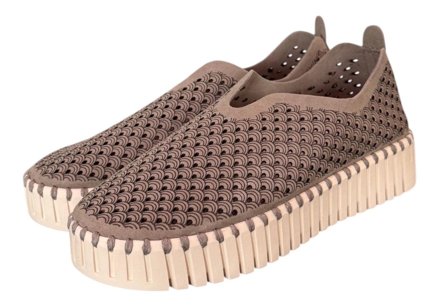 Scarpa traforata platform fango Ilse Jacobsen<BR/> 