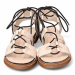 Sandalo schiava pelle latte Fabbrica dei Colli<BR/> 