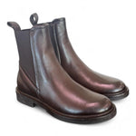 Stivaletto beatles pelle testa di moro Mjus<BR/> 