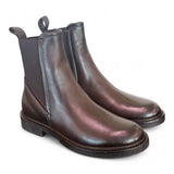 Stivaletto beatles pelle testa di moro Mjus<BR/> 