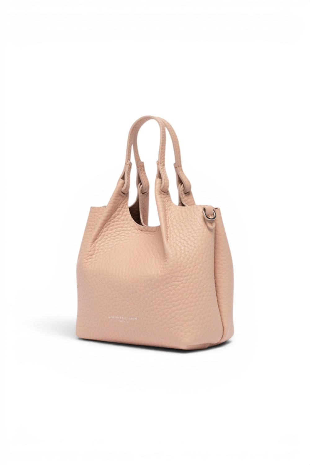 Borsa Dua piccola Pink Salt Naturale Gianni Chiarini<BR/> 