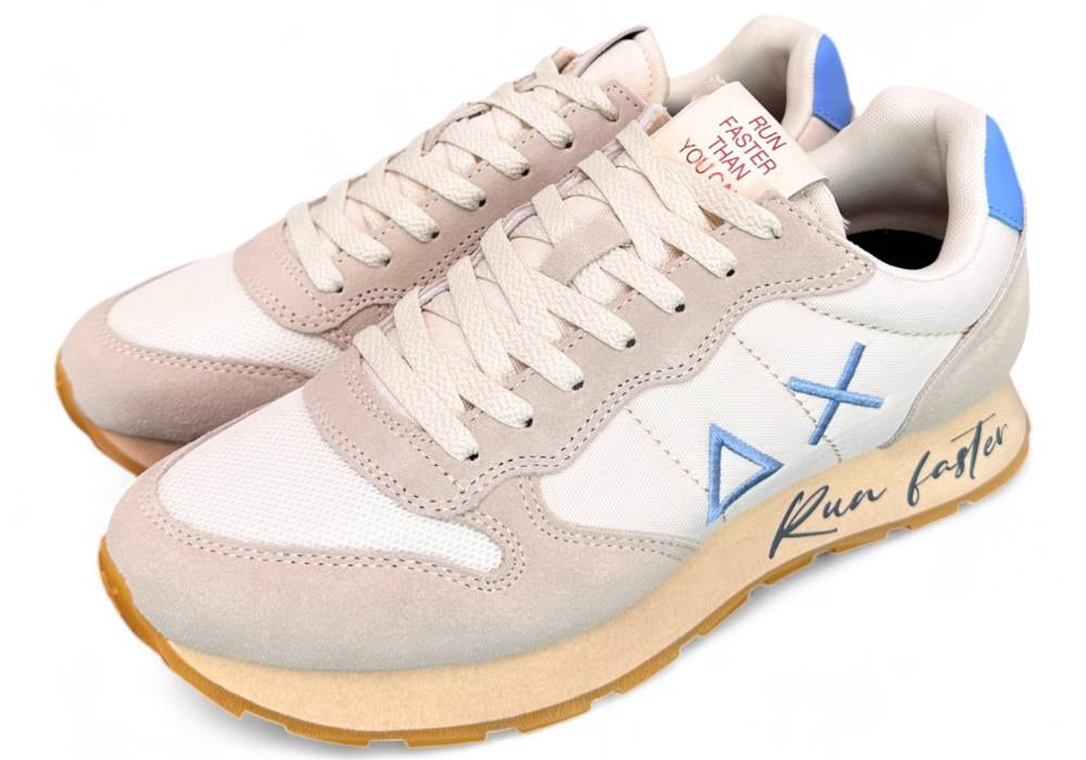 Sneaker uomo Tom vintage panna Sun 68 