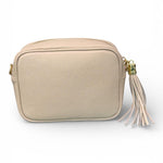Borsina camera case pelle beige 