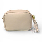 Borsina camera case pelle beige 