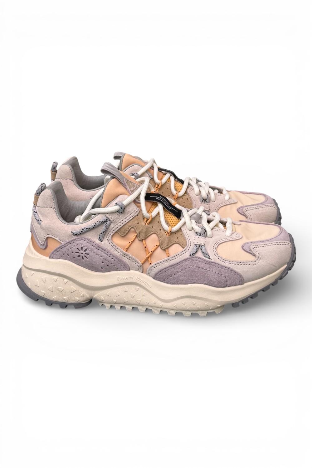Sneaker donna Yamabushi 1N34 uni beige lilac Flower Mountain 