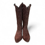 Stivale texano suede testa di moro Ranye 