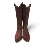 Stivale texano suede testa di moro Ranye 