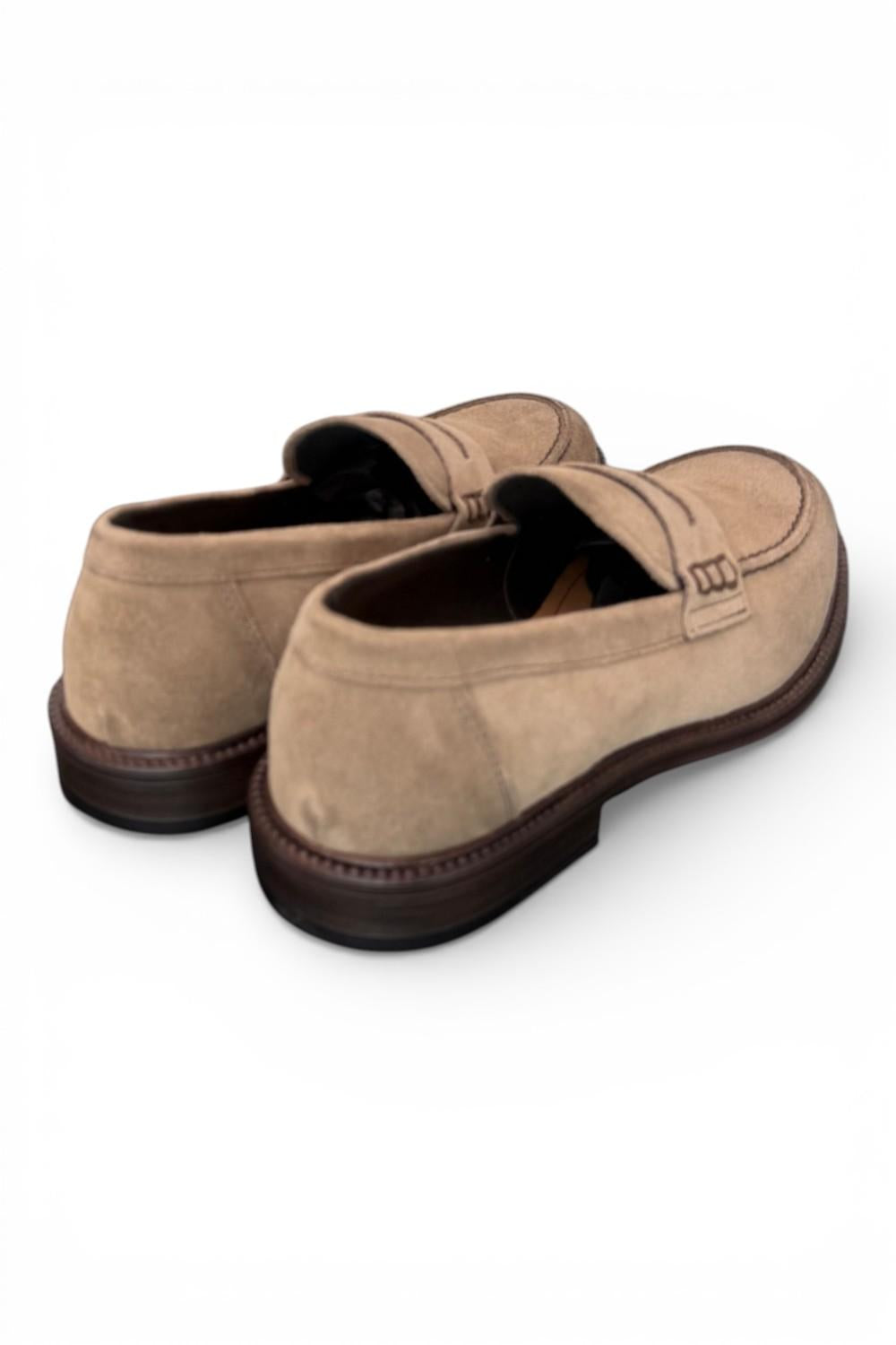 Mocassino suede old taupe Pawelks <BR/> 