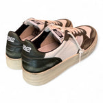 Sneaker uomo Hyper pelle bianca oliva 