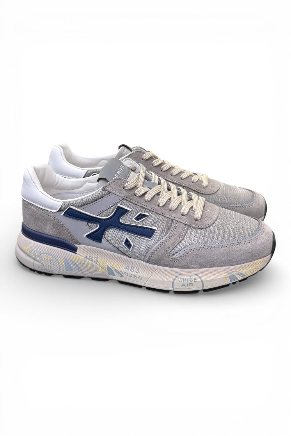 Sneaker uomo Mick 8001 Premiata grigio/blu 