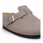 Boston TEX Birko-Flor Nubuck gray taupe<BR/> 