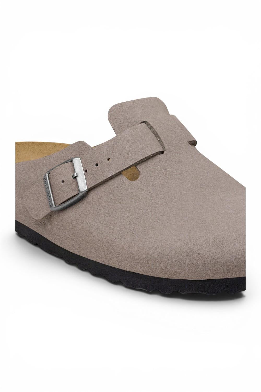 Boston TEX Birko-Flor Nubuck gray taupe<BR/> 