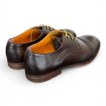 Allacciato derby pelle testa di moro F.lli Rennella<BR/> 