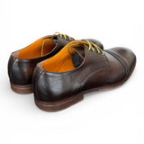 Allacciato derby pelle testa di moro F.lli Rennella<BR/> 