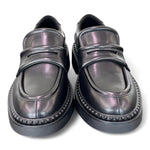 Mocassino Ash Miracle pelle nera<BR/> 