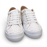 Sneaker donna pizzo bianco Stokton<BR/> 
