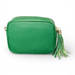 Borsina camera case pelle verde 