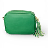 Borsina camera case pelle verde 