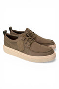 Scarpa uomo Polden Moc tela fango Clarks