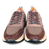Sneaker extralight marrone e verde Ambitious 