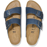 Ciabatta Arizona oiled leather blue Birkenstock uomo 1027072 