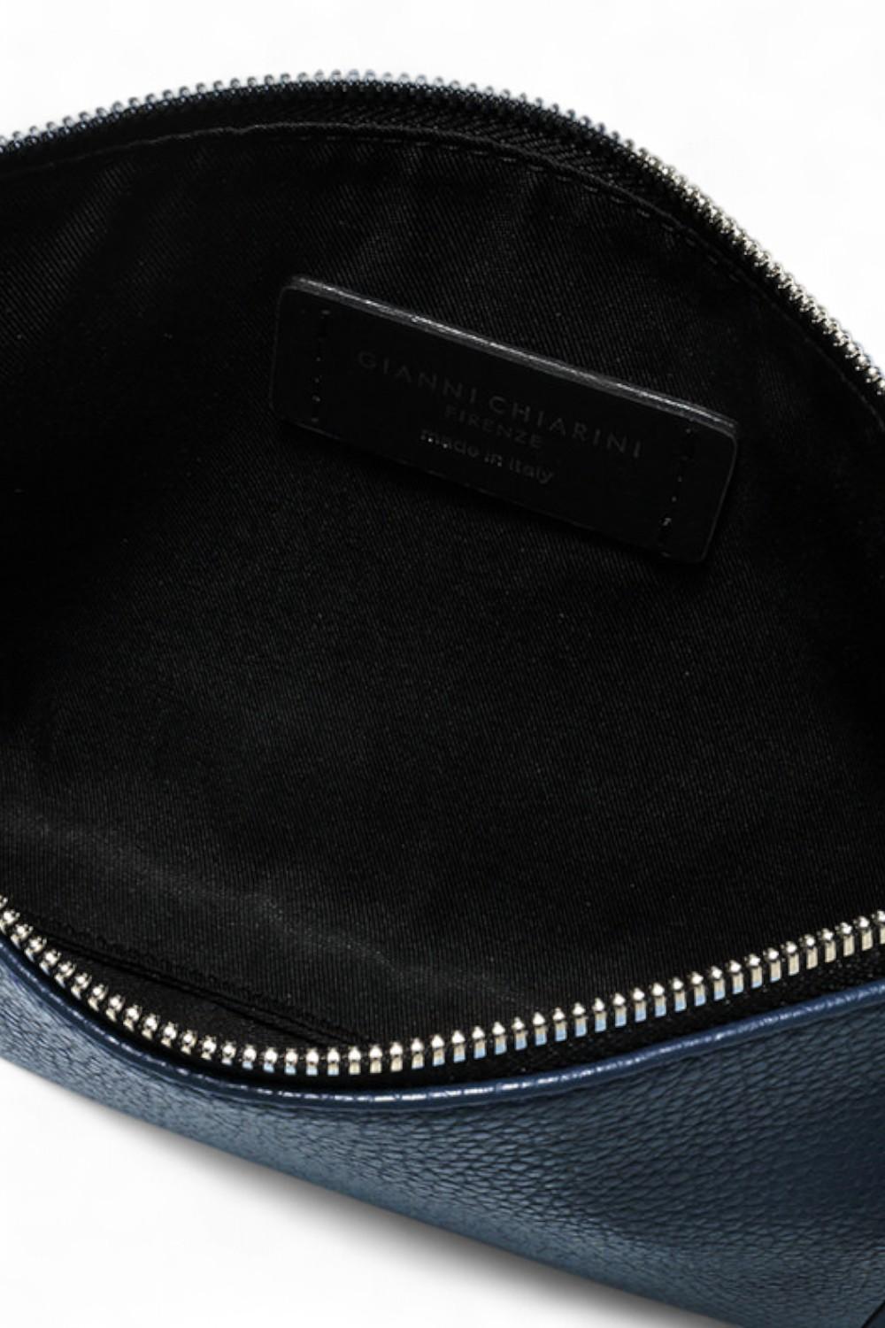 Pochette Hermy navy Gianni Chiarini<BR/> 