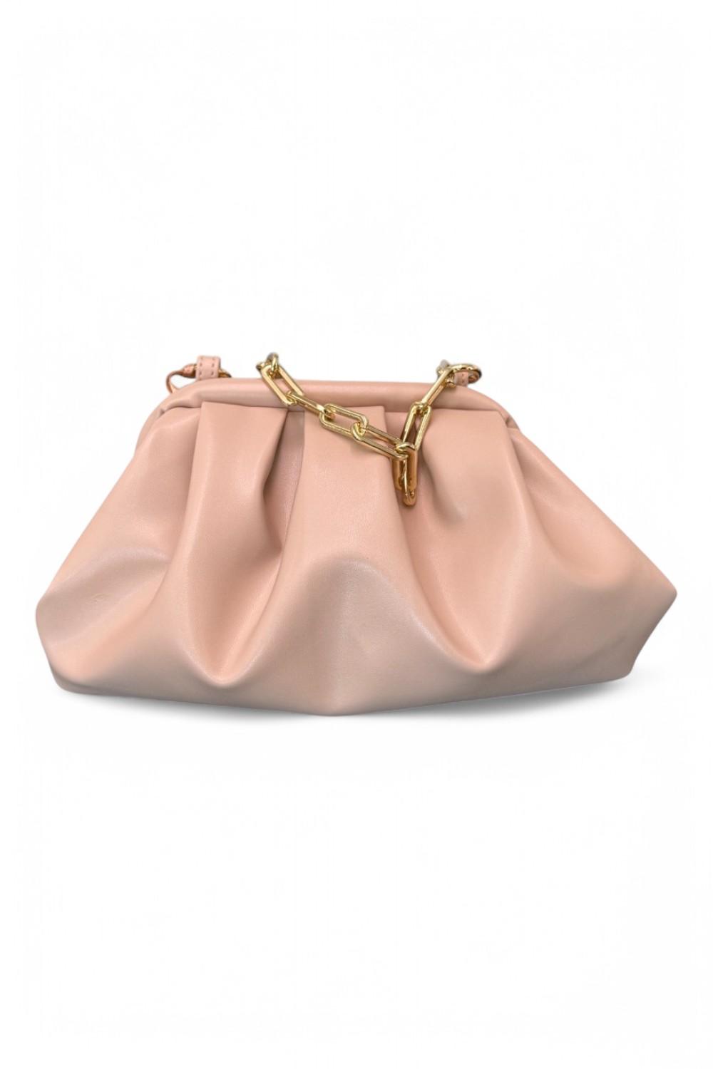 Pochette piccola pouf Scarlet nude 