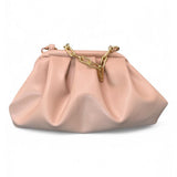 Pochette piccola pouf Scarlet nude 