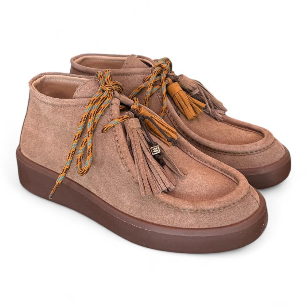 Polacco ingegnere suede taupe Meliné 
