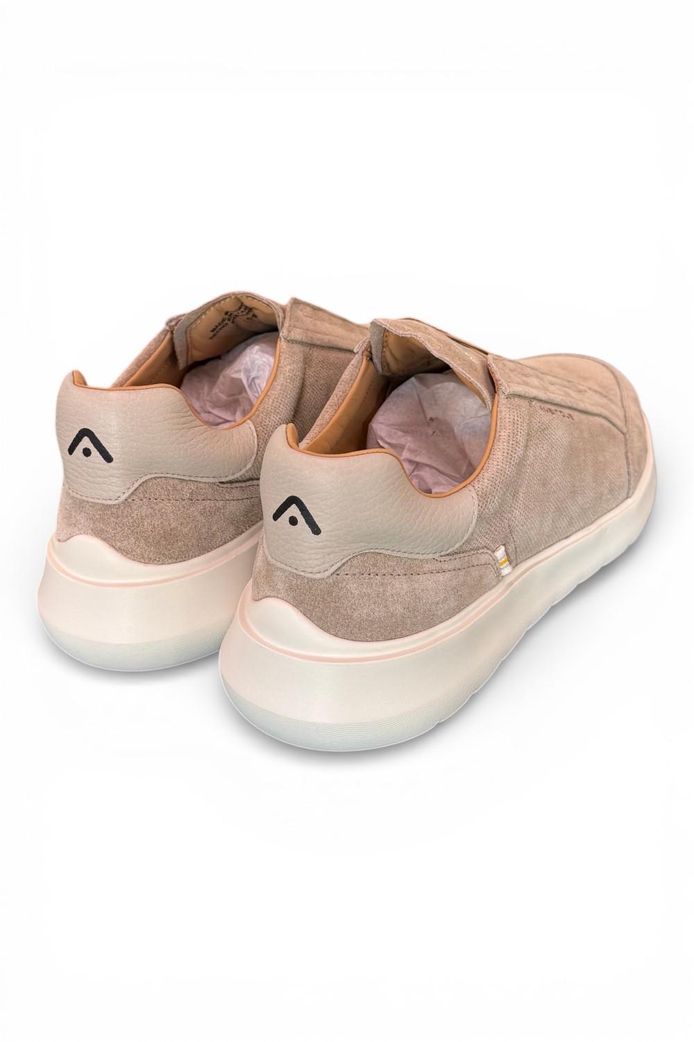 Sneaker no laces suede taupe Ambitious Hover 