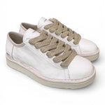 Allacciato uomo Panchic P01 leather white<BR/> 