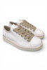 Allacciato uomo Panchic P01 leather white