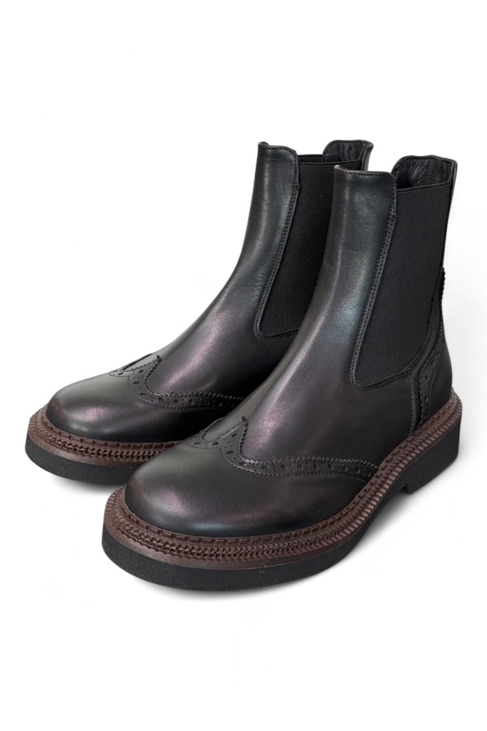 Beatles imperiale pelle nera Crown<BR/> 
