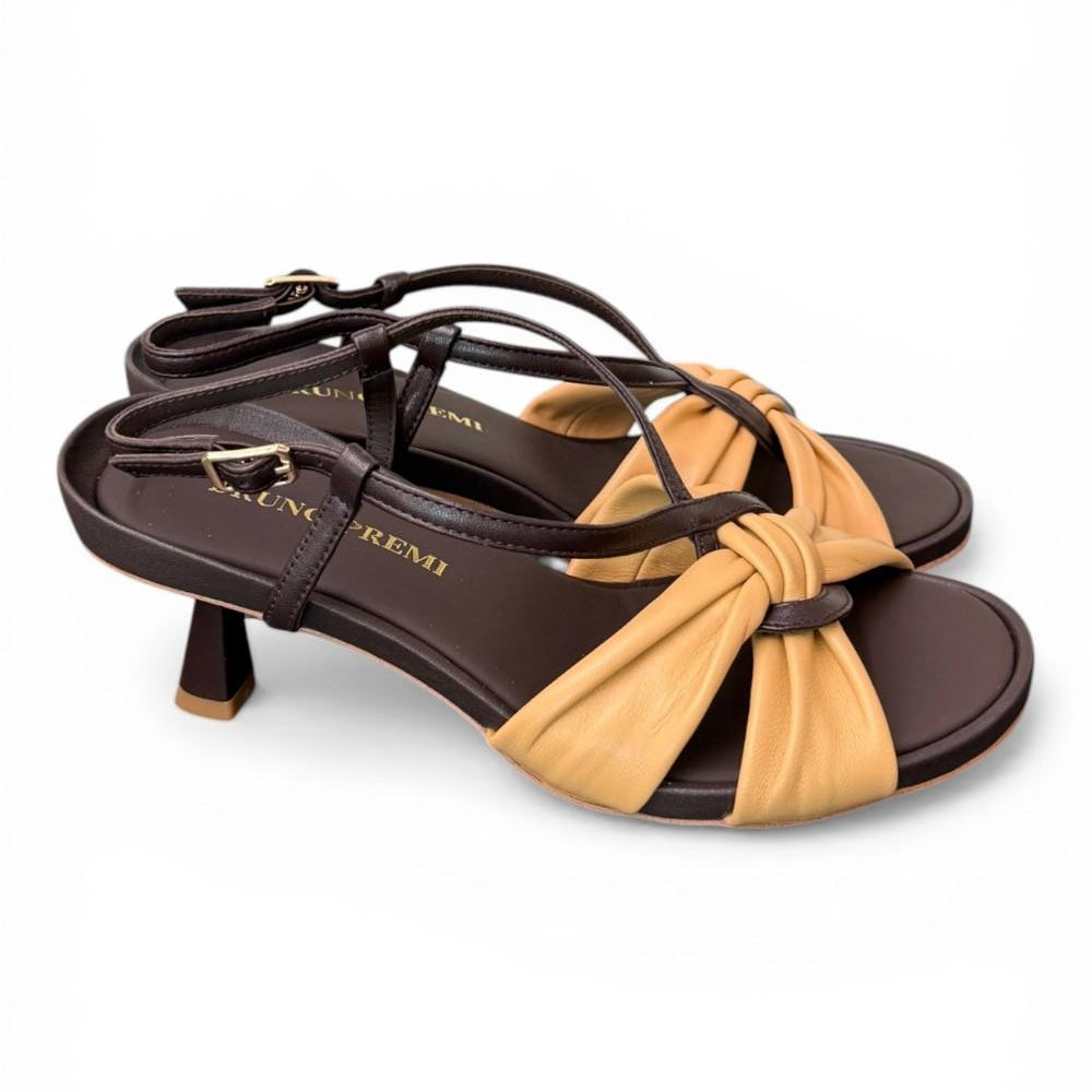Sandalo nodo camel marrone Bruno Premi 