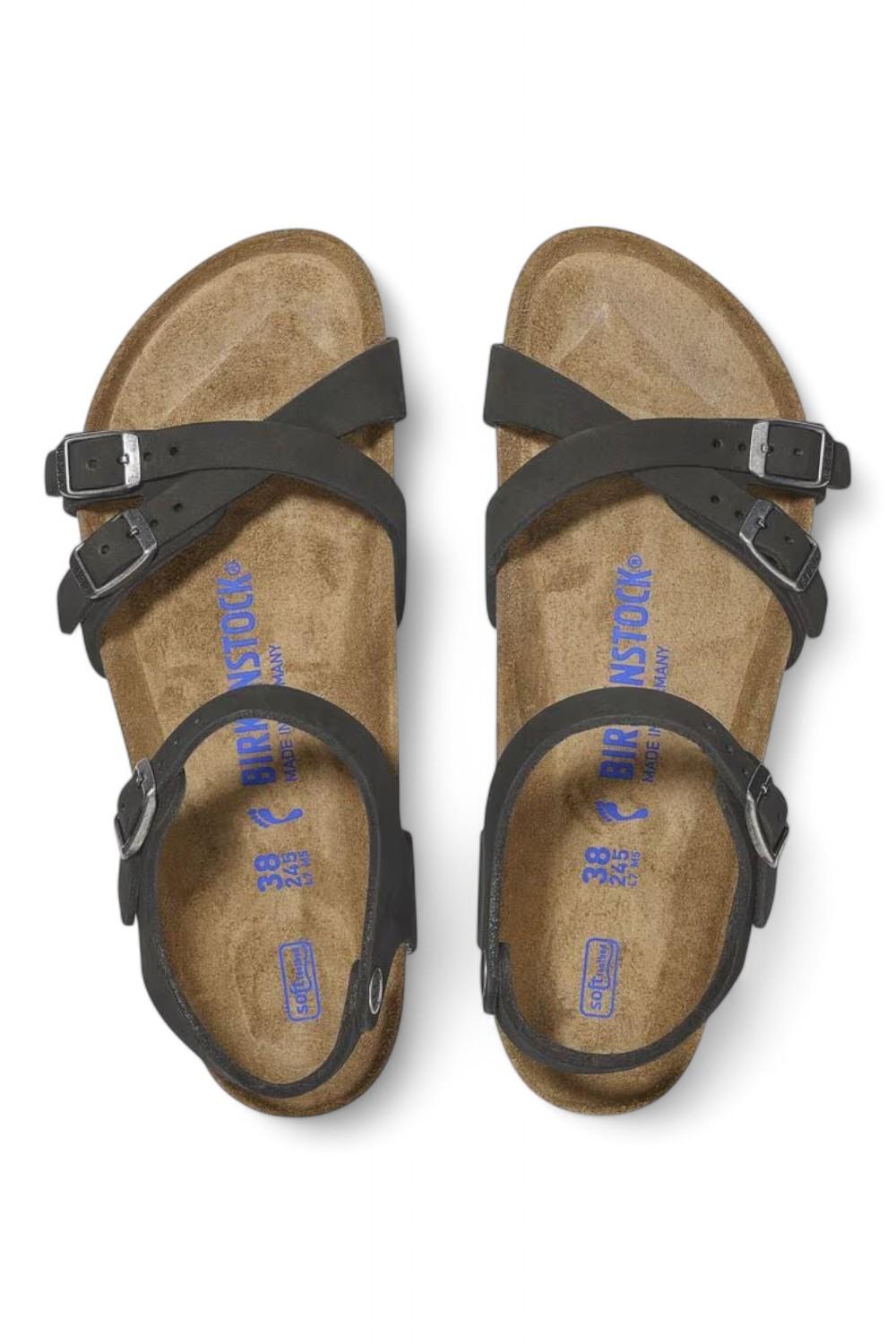Sandalo Birkenstock Kumba nabuk black 1029526<BR/> 