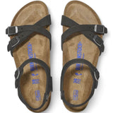 Sandalo Birkenstock Kumba nabuk black 1029526<BR/> 