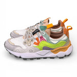 Sneaker donna Yamano 3 1n21 white mango multi Flower Mountain 