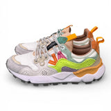 Sneaker donna Yamano 3 1n21 white mango multi Flower Mountain 
