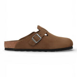 Sabot Boston Birkenstock Suede dark tea 1030861 