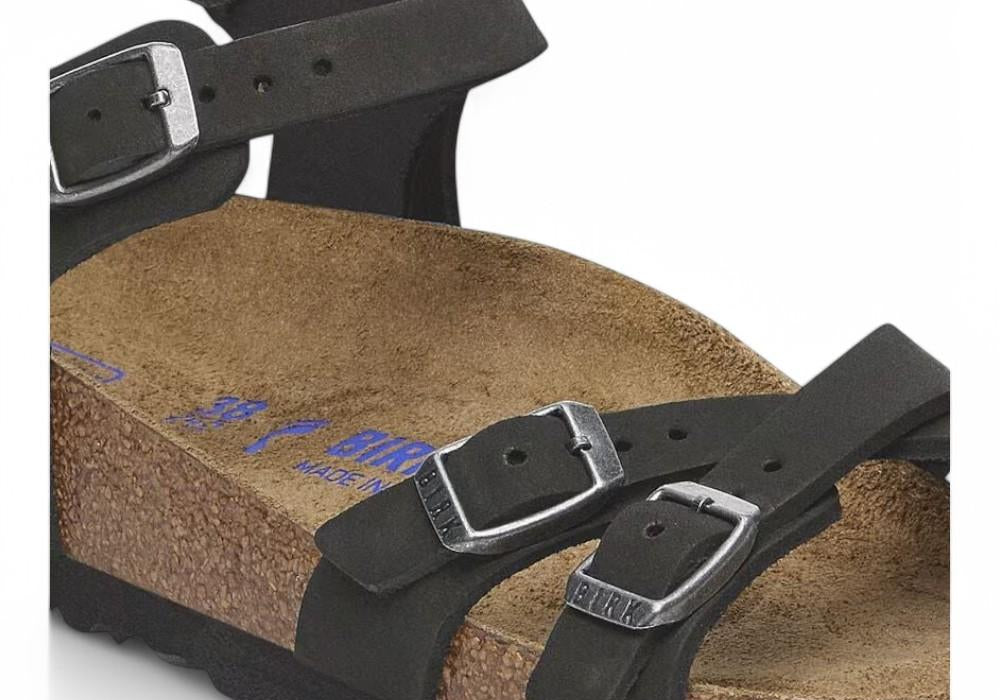 Sandalo Birkenstock Kumba nabuk black 1029526<BR/> 