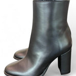 Stivaletto zip nappa nera T90 Bianca Di<BR/> 